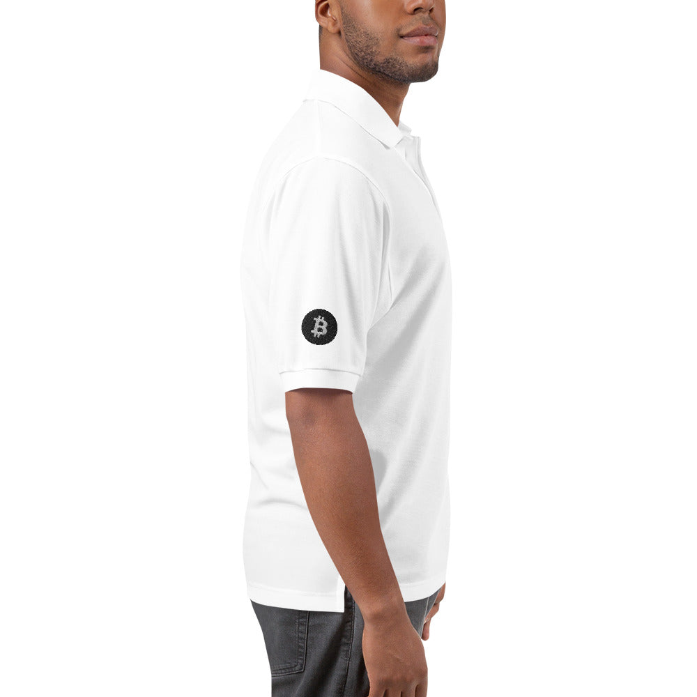 Premium Block Logo Polo